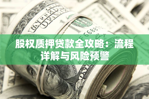 济南股权质押贷款全攻略：流程详解与风险预警
