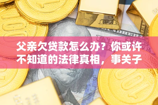 济南父亲欠贷款怎么办？你或许不知道的法律真相，事关子女未来