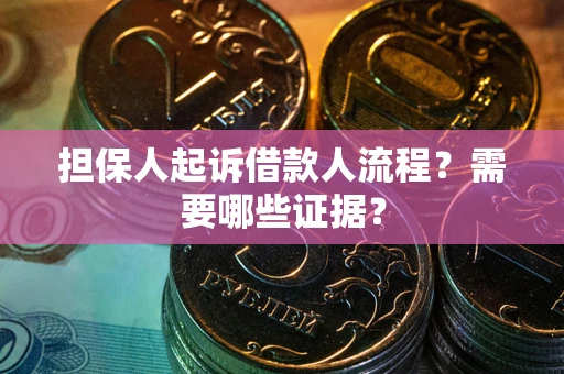 济南担保人起诉借款人流程？需要哪些证据？
