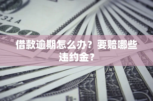 济南借款逾期怎么办？要赔哪些违约金？